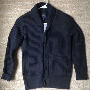 NWT Gap Kids Boys Shawl Cardigan